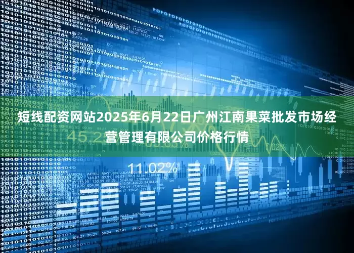 短线配资网站2025年6月22日广州江南果菜批发市场经营管理有限公司价格行情