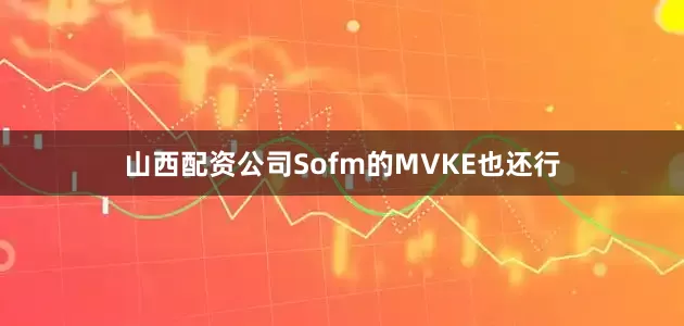 山西配资公司Sofm的MVKE也还行